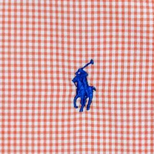 Polo Ralph Lauren Men's Shirt 2XL Red Gingham Check Long Sleeve Button Up